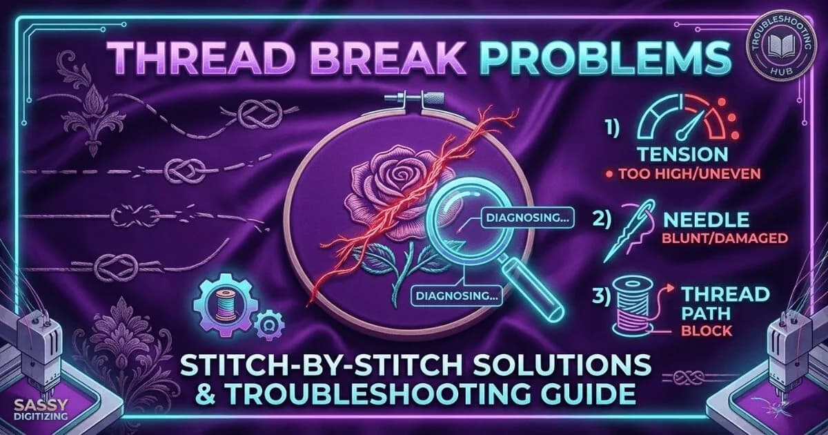 Why Does Embroidery Thread Keep Breaking? Every Cause and Fix