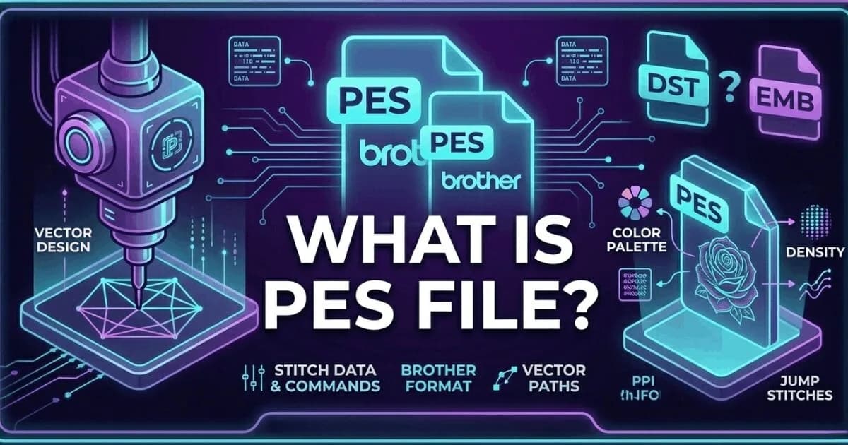 What Is a PES File? Brother and Baby Lock Embroidery Format Explained