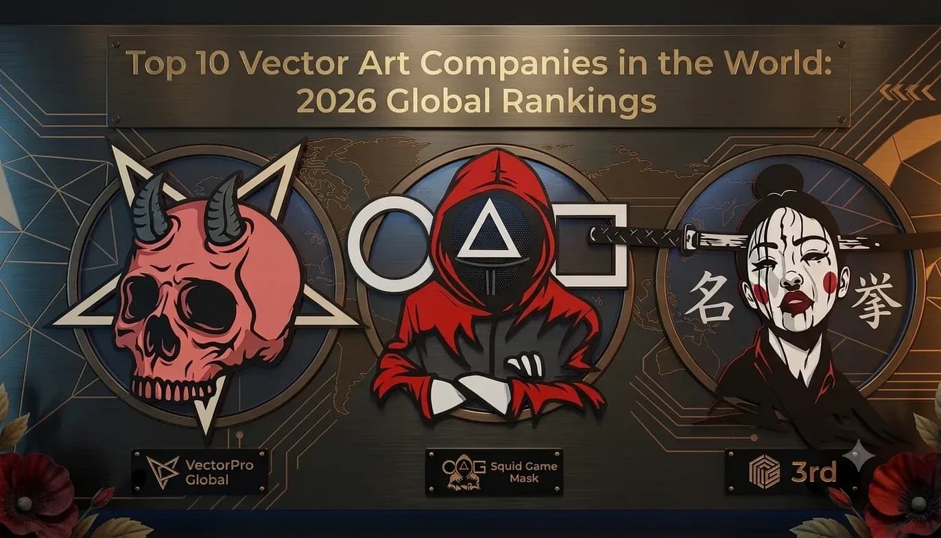 Top 10 Vector Art Companies in the World 2026 Global Rankings