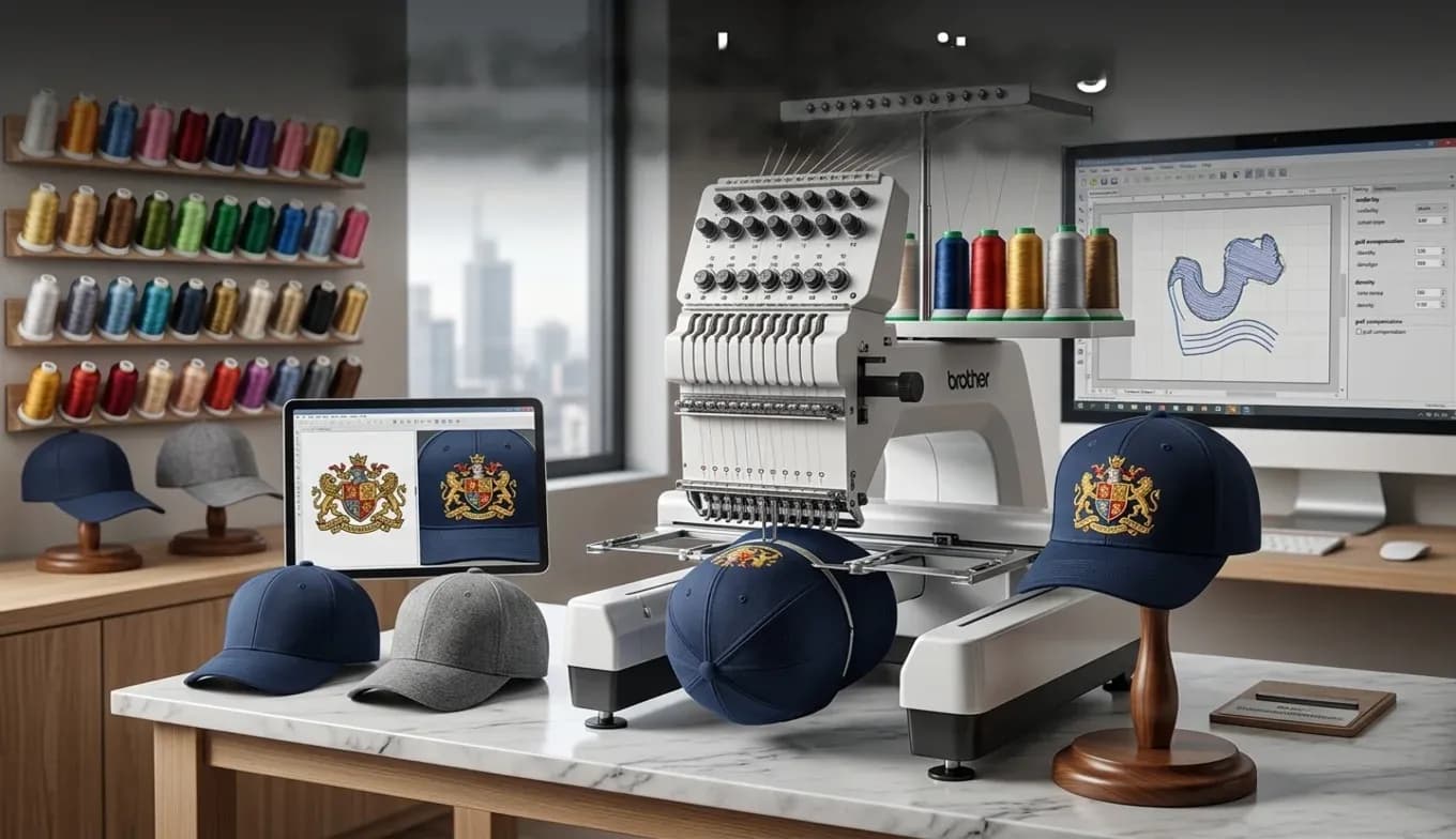 Best Embroidery Digitizing Settings for Hats and Caps