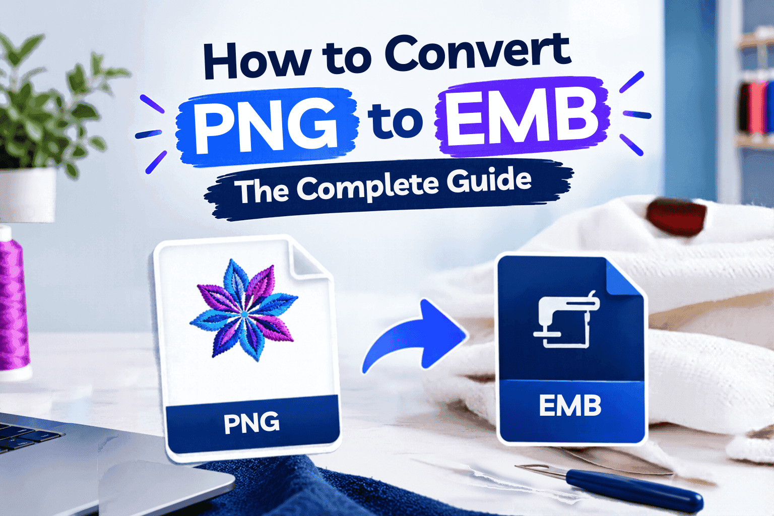 How to Convert PNG to EMB: What Actually Works