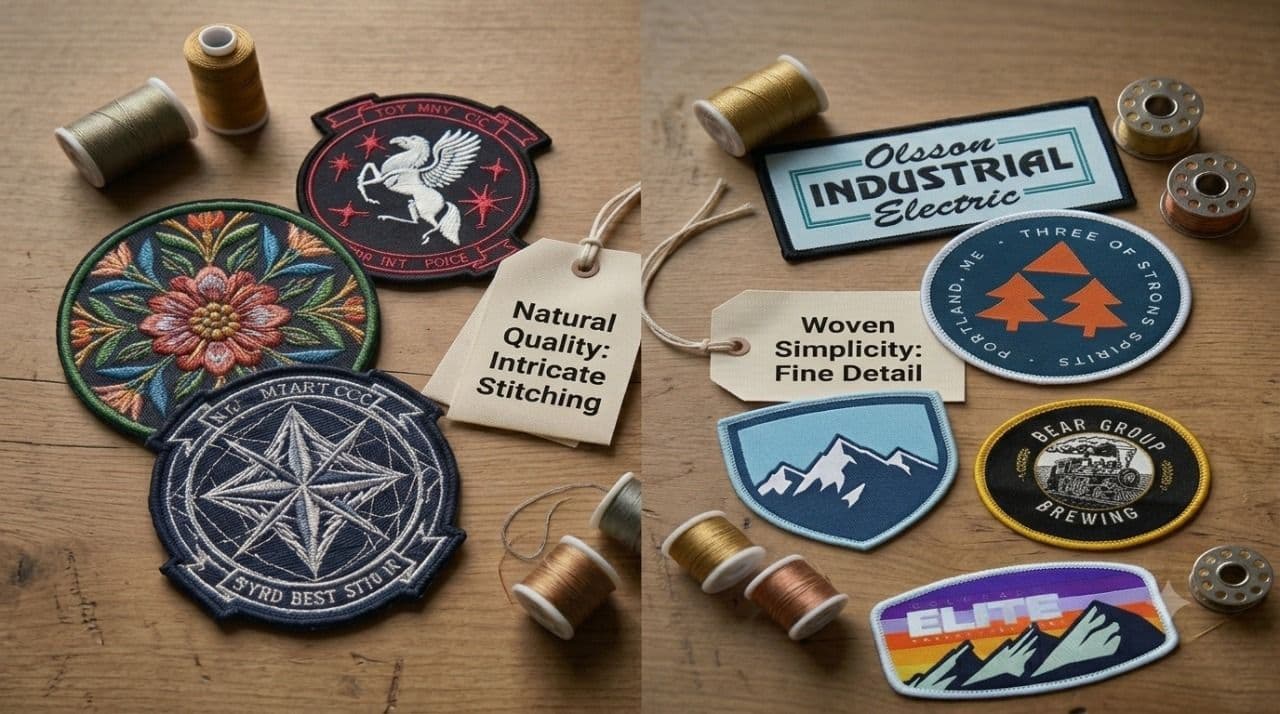 Woven vs Embroidered Patches Which One is Better for You.