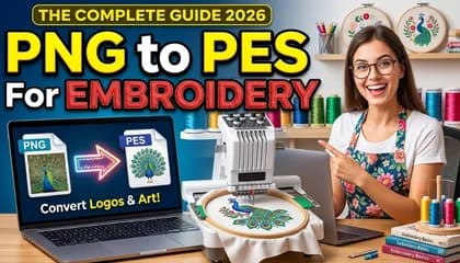 How to Convert PNG to PES