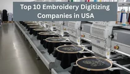 Top 10 Embroidery Digitizing Companies in USA