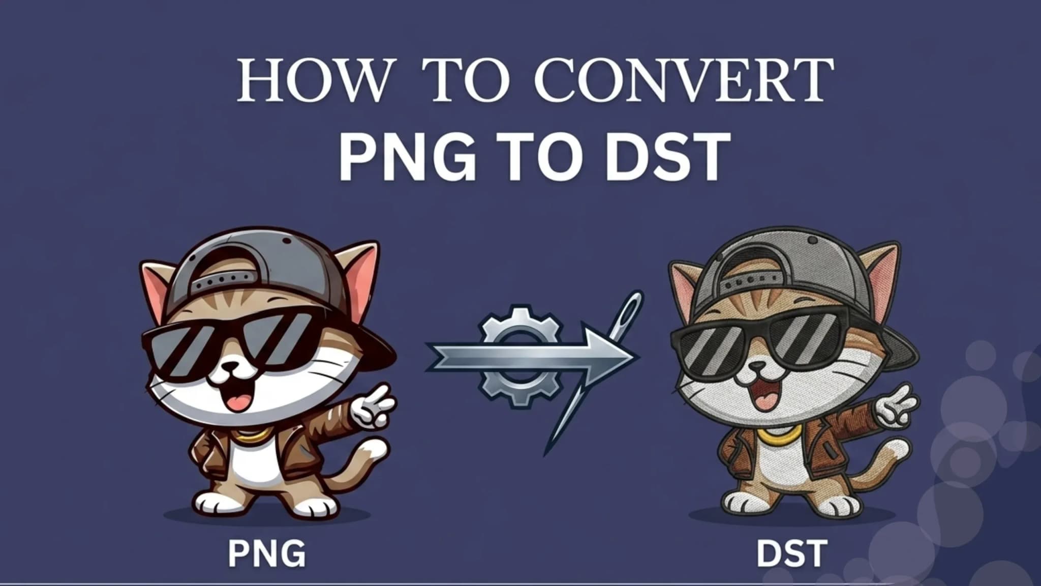 How to Convert PNG to DST for Embroidery: The Complete Guide